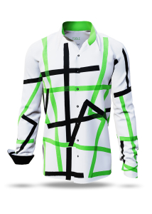 Descubre las coloridas camisas de hombre con botones de TIOLI: 100 % algodón