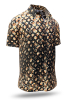 Camisa de verano para hombre HEXAGON COBRE - 100 % algodón - 10 tallas, de la XS a la 6XL - diseño excepcional - confección de primera calidad - tejidos «Made in Germany» - edición limitada y exclusiva