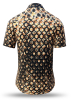 Camisa de verano para hombre HEXAGON COBRE - 100 % algodón - 10 tallas, de la XS a la 6XL - diseño excepcional - confección de primera calidad - tejidos «Made in Germany» - edición limitada y exclusiva