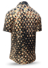 Sommerhemd Herren HEXAGON KUPFER – GERMENS artfashion – 100 % Baumwolle - Größe L