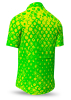 Herren Hemd Kurzarm HEXAGON URANIO – GERMENS artfashion – 100 % Baumwolle - Größe 4XL