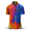 Camisa de verano para hombre FRAXI HEBBILEX - 100 % algodón - 10 tallas, de la XS a la 6XL - diseño excepcional - confección de primera calidad - tejidos «Made in Germany» - edición limitada y exclusiva