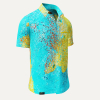 Herrenhemd Kurzarm FRAXI BERMULO – GERMENS artfashion – 100 % Baumwolle - Größe 4XL