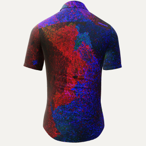 Camisa de verano para hombre FRAXI KALUDINA - 100 % algodón - 10...