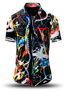 Camisa de verano para hombre PARADIES II - 100 % algodón - 10 tallas, de la XS a la 6XL - diseño excepcional - confección de primera calidad - tejidos «Made in Germany» - edición limitada y exclusiva