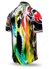 Herrenhemd Kurzarm PARADIES II – GERMENS artfashion – 100 % Baumwolle - Größe S