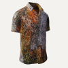 Herrenhemden Kurzarm FRAXI KIXALA – GERMENS artfashion – 100 % Baumwolle - Größe XS