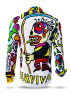 Hemden für Männer VIRUS – GERMENS artfashion – 100 % Baumwolle - Größe 6XL