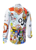 Button down Hemd WIESNGAUDI – GERMENS artfashion – 100 % Baumwolle - Größe L