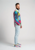 Discover colorful button up shirts for men PINK MARTINI - 100% cotton