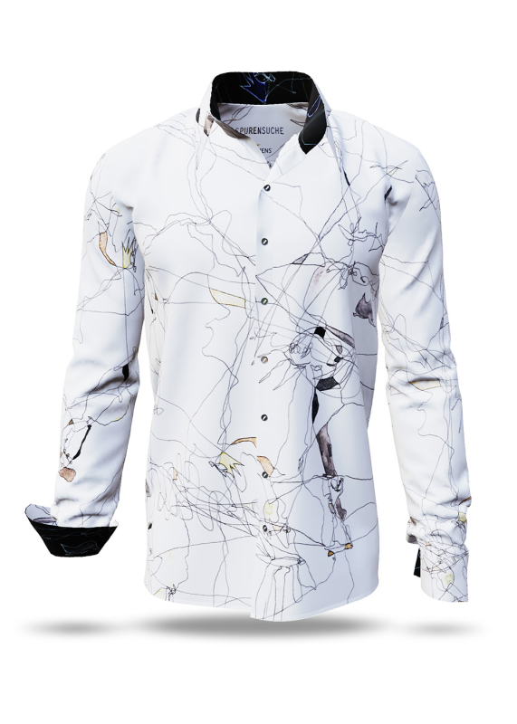 Descubre las camisas para hombre SPURENSUCHE AM TAG - 100 % algodón