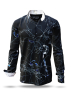 Descubre las camisas para hombre SPURENSUCHE BEI NACHT - 100 % algodón