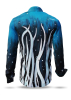 Button down Hemd SURREAL UNDERWATERWORLD – GERMENS artfashion – 100 % Baumwolle - Größe 6XL