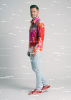 Descubre las camisas de colores para hombre VERVE SAPHIR - 100 % algodón