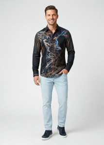 Descubre las coloridas camisas de hombre de ZWEI ENGEL...
