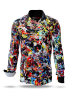 Descubre las camisas de colores para hombre de SUPERFLASH: 100 % algodón