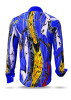 Camisas para hombre NEPTUNS PARTY – GERMENS artfashion – 100 % algodón - Talla M
