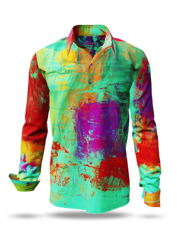 Descubre las camisas de colores para hombre VERVE SMARAGD - 100 % algodón