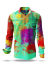 Descubre las camisas de colores para hombre VERVE SMARAGD - 100 % algodón