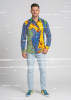 Camisa de colores para hombre IRIX de GERMENS artfashion - 100 % algodón