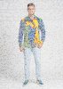 Camisa de colores para hombre IRIX de GERMENS artfashion - 100 % algodón