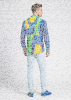 Camisa de manga larga para hombre IRIX – GERMENS artfashion – 100 % algodón - Talla S