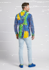 Camisa de manga larga para hombre IRIX – GERMENS artfashion – 100 % algodón - Talla 6XL