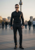 Descubre las camisas de colores para hombre GRADIENT SHADOW - 100 % algodón