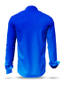 Descubre las camisas de colores para hombre GRADIENT AZURE - 100 % algodón