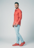 Descubre las camisas de colores para hombre GRADIENT BRONCE - 100 % algodón