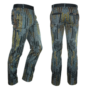 Pantalones de hombre extravagantes HERRINGBONE ONE