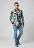 Descubre las coloridas camisas de hombre de PRACHTKERL CORINO, 100 % algodón