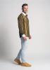 Descubre las camisas para hombre ALPHA CENTAURI YELLOW - 100 % algodón