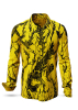 Entdecke bunte Hemden Herren DORNENPRINZ GOLD - 100 % Baumwolle