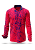 Descubre las camisas de colores para hombre DENADA RED - 100 % algodón