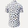 Camisa de verano para hombre OSTSEEBÜHNE - 100 % algodón - 10 tallas, de la XS a la 6XL - diseño excepcional - confección de primera calidad - tejidos «Made in Germany» - edición limitada y exclusiva