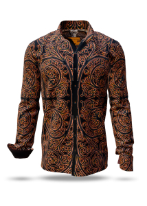 Descubre las camisas de colores para hombre de PORTE NOTRE DAME PARIS...