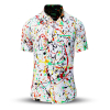 Camisa de verano para hombre FRISKY - 100 % algodón - 10 tallas, de la XS a la 6XL - diseño excepcional - confección de primera calidad - tejidos «Made in Germany» - edición limitada y exclusiva