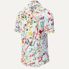 Camisa de manga corta de verano para hombre FRISKY – GERMENS artfashion – 100 % algodón - Talla S