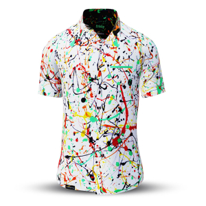 Camisa de verano para hombre FRISKY - 100 % algodón - 10 tallas, de la XS a la 6XL - diseño excepcional - confección de primera calidad - tejidos «Made in Germany» - edición limitada y exclusiva