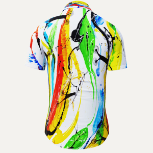 Camisa de verano para hombre FREUDENTANZ - 100 % algodón - 10 tallas...