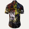Sommerhemd Herren ASTRONAX - 100 % Baumwolle - 10 Größen von XS - 6XL - außergewöhnliches Design - feinste Verarbeitung - Stoffe Made in Germany - limitiert und exklusiv
