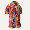 Sommerhemd Herren ROUND 12 – GERMENS artfashion – 100 % Baumwolle - Größe 6XL