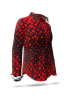 Sommerblusen Damen HEXAGON ZINNOBER - GERMENS artfashion - 100 % Baumwolle - Größe XS