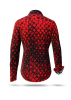 Blusen Damen HEXAGON ZINNOBER - GERMENS artfashion - Größe XL