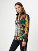 Blusa original para mujer - FLORES DE MÉXICO - 100 % algodón - GERMENS artfashion - Tallas de la XS a la 3XL