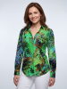 Blusenshirt Damen SAVE THE RAINFOREST - GERMENS artfashion - 100 % Baumwolle - Größe L