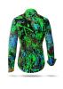 Hemd Bluse Damen SAVE THE RAINFOREST - GERMENS artfashion - 100 % Baumwolle - Größe XL