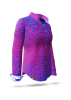 Blusen Damen HEXAGON AMETHYST - GERMENS artfashion - Größe L
