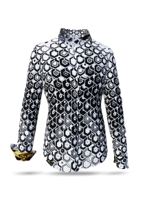 Blusa original para mujer - HEXAGON ONYX -...